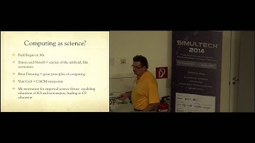 “Framing the Foundations of Computing using Computer Simulation” Dr. Paul Fishwick (SIMULTECH 2014)