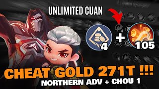 TRICK UNLIMITED GOLD + PRINCE!!! COSPLAY CRYPTO ULTI NOLAN | CHOU SKILL 1 MAGIC CHESS