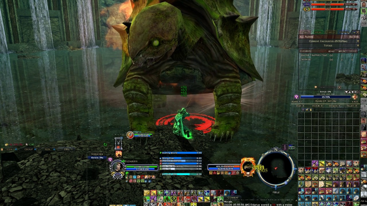 LOTRO - Hunter vs Nornuan (Filikul), above average DPS #2