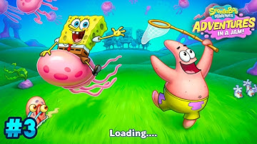 SpongeBob Adventures: In A Jam -Gameplay Walkthrough Part 3 || #spongebobadventuresgames