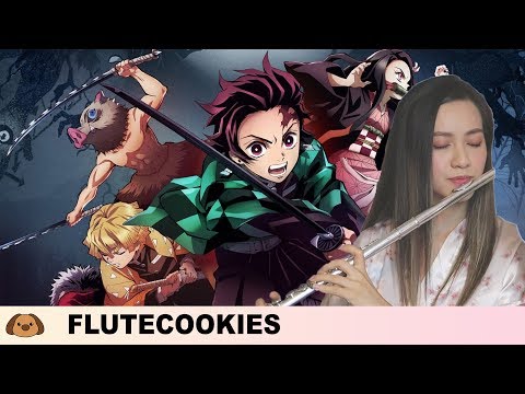 KIMETSU NO YAIBA 鬼滅の刃 Kamado Tanjiro No Uta Flutecookies Cover