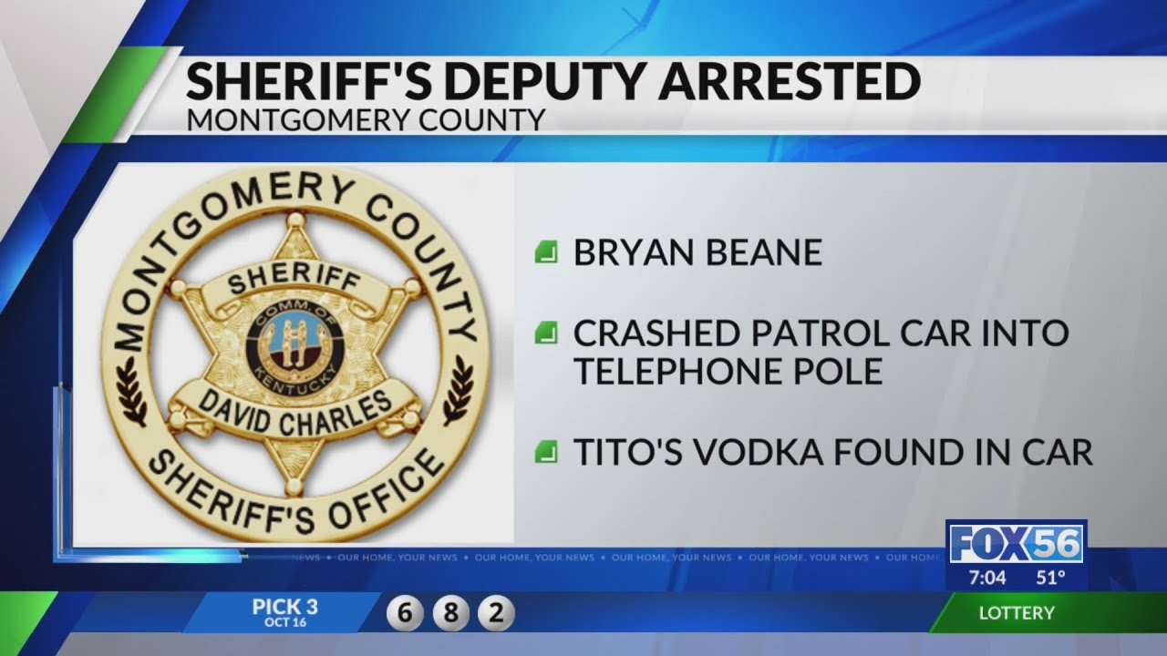 Montgomery County deputy charged with DUI YouTube