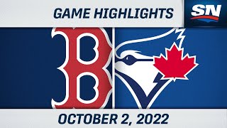 MLB Highlights | Red Sox vs. Blue Jays - October 2, 2022