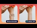 How to edit out bracelet on photo