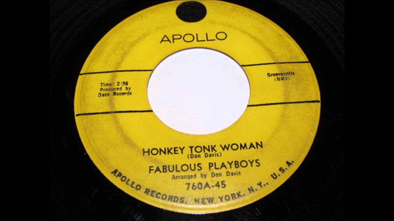 fabulous playboys honkey tonk woman - YouTube