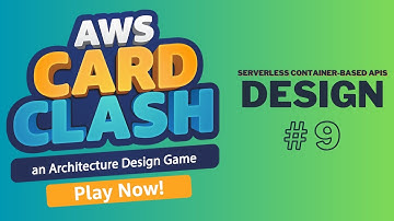 AWS CARD CLASH CLOUD PRACTITIONER LVL 09| AWS ARCHITECTURE DESIGNS | SERVERLESS CONTAINER-BASED APIS