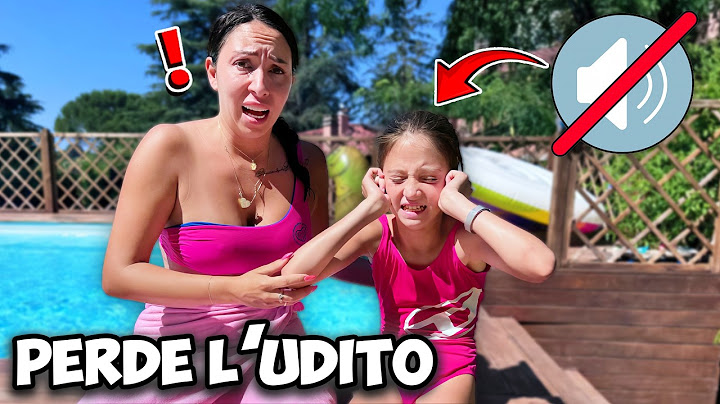 FIGLIACHIARA DOPO UN TUFFO IN PISCINA DIVENTA SORDA, SI E' FATTA MALE ALL'ORECCHIO!