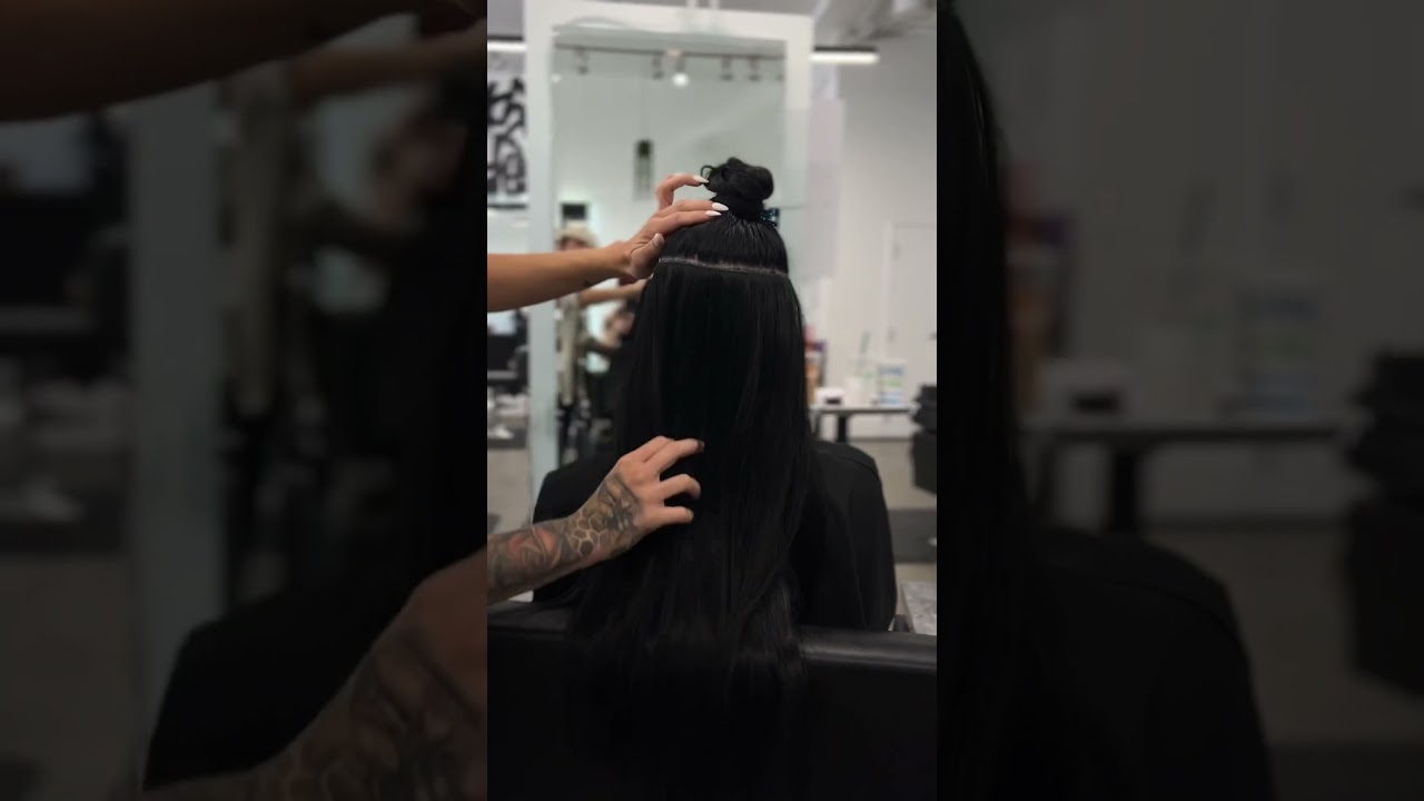 Flex wefts coming soon!! An express extension service & Society Hair exclusive🖤