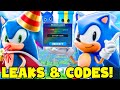 NEW CODES, CLASSIC SONIC SKIN CONFIRMED & LEAKS! (Sonic Speed Simulator)