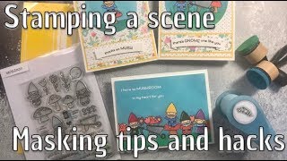 Stamping a scene - tips, tricks and hacks