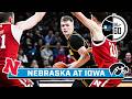 Nebraska at Iowa | Feb. 19, 2026 | B1G Basketball in 60