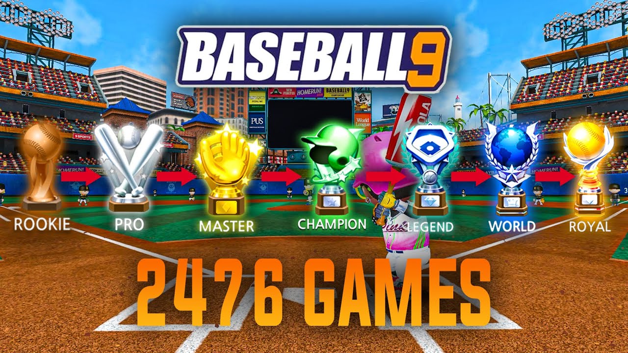 ИГРАЕМ ВО ВСЕХ ЛИГАХ БЕЙСБОЛА 9... СНОВА!