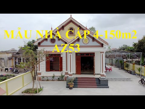 Video AZ53 Mẫu nhà cấp 4 đẹp 2020 được nhiều người tham khảo... - youtube