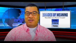Fun English speaking course - Shades of Meaning