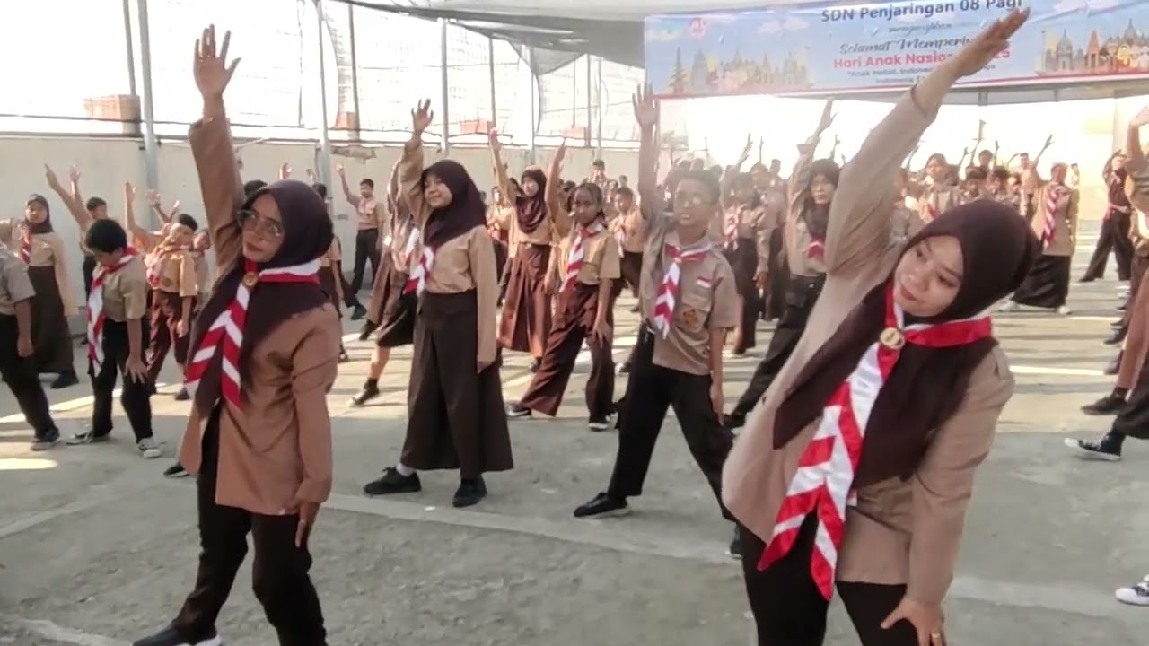 Peringatan Hari Anak Nasional SDN Penjaringan 08