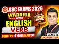 SSC Exams 2026 | SSC English Verb Class 1 | SSC Foundation 2026 | English Grammar By Abhishek Sir