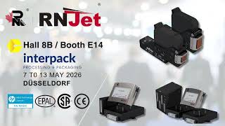 RNJet at Interpack 2026 | Visit RN MARK / RNJet at Booth E14, Hall 8B #interpack #trade #show