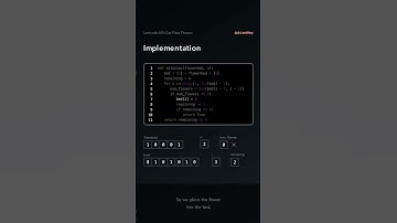 LeetCode 605 Can Place Flowers - Python Solution