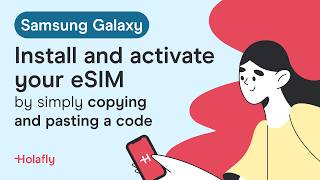 Manual eSIM setup on Samsung Galaxy S23 | Holafly