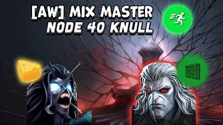 Mcoc Alliance War Node 40 Knull vs Shathra - Mix Master, Ticing Soul Bomb, Obstinate Charge, Stone