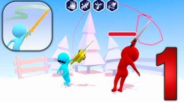 Draw Duel Game All Levels 1-10 Gameplay Walkthrough (iOS-Android) Part-1