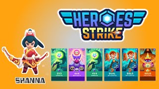 SHANNA ARCHER LEGENDARY || HEROES STRIKE OFFLINE GAMEPLAY screenshot 2