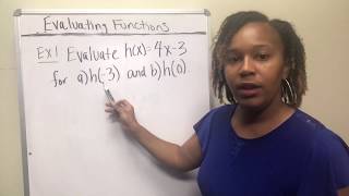 Evaluating Functions