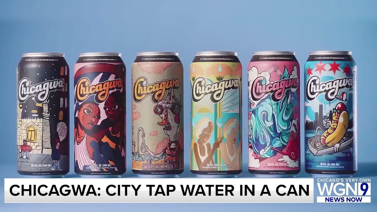 New Chicago drinking water campaign, Chicagwa YouTube
