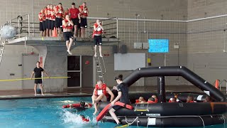 The Navy Basic Training (Bootcamp) Swim Test