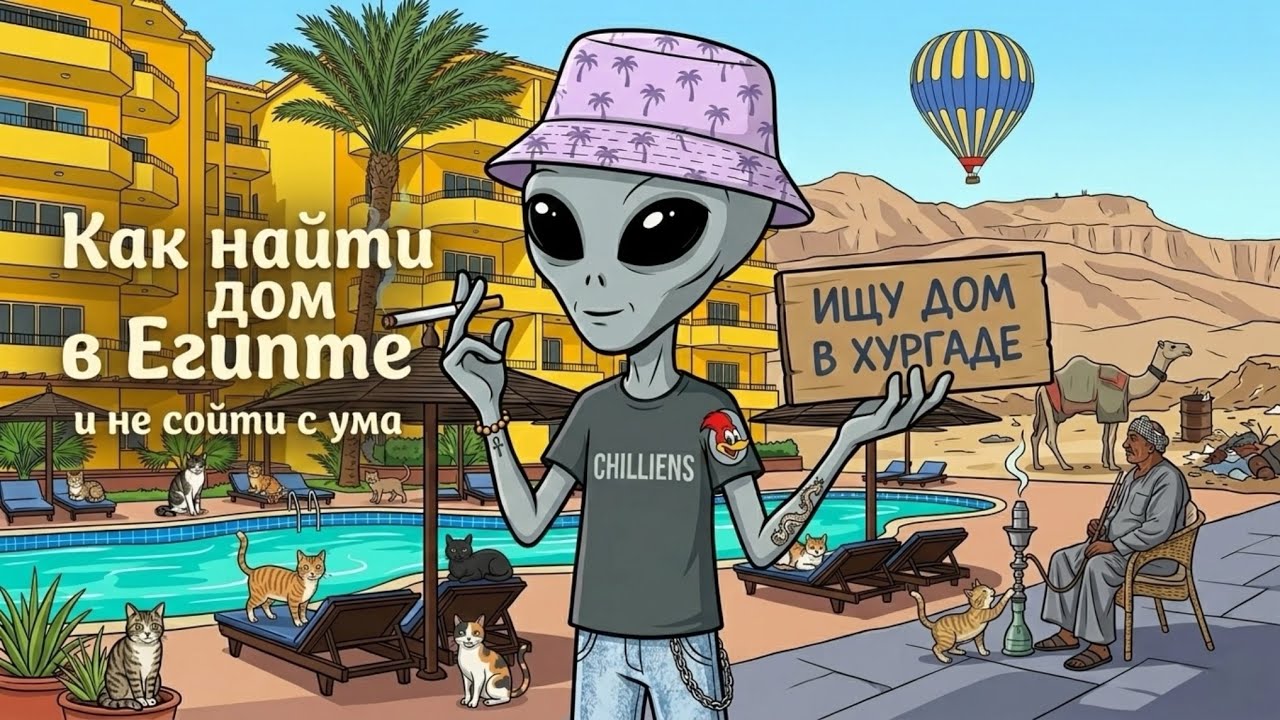 Практический гайд и цены на апартаменты в Хургаде, Египет 🇪🇬👽