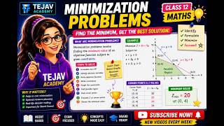 Minimization Problems Explained | Linear Programming (LPP) | Class 12 Maths | NCERT &amp; CBSE