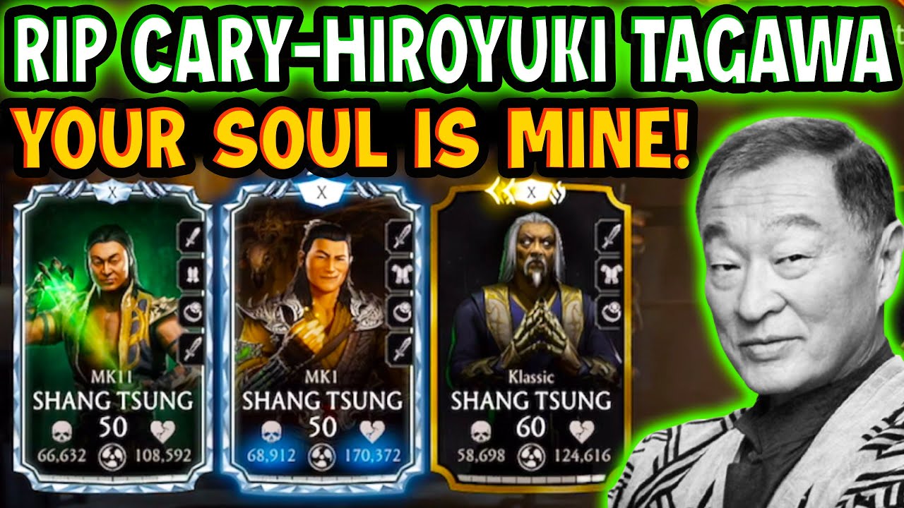 Triple Shang Tsung Team in MK Mobile! RIP Cary-Hiroyuki Tagawa!