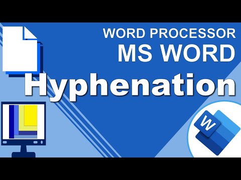 MS Word | Hyphenation
