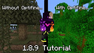 Install optifine with forge 1.8.9 ...