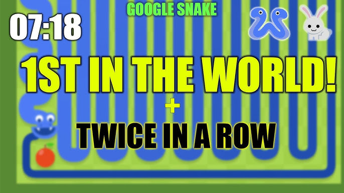 Google Snake - Speedrun