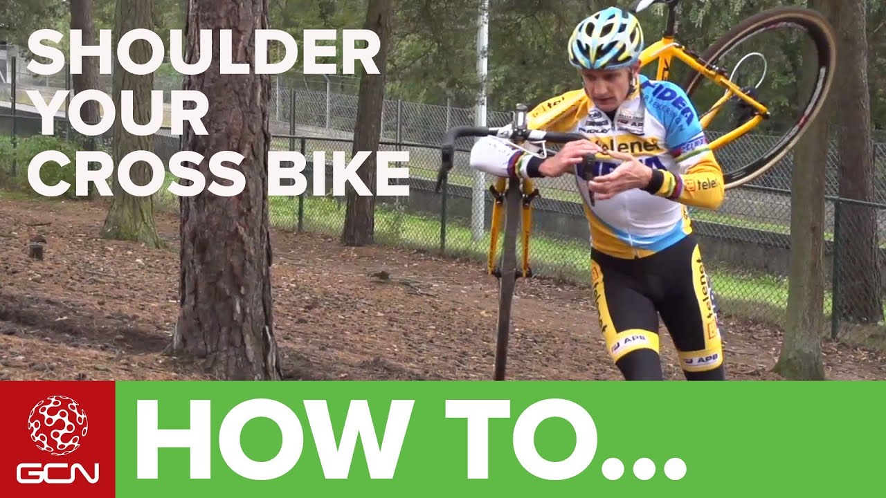 How To Shoulder Your Cyclocross Bike Like A Pro With Bart Wellens
