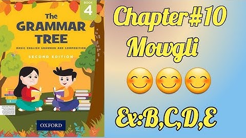 ||The Grammar Tree Book-4||Chapter#10||Ex:B,C,D,E||