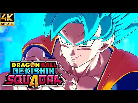 Dragon Ball Gekishin Squadra - SSGSS Goku All Supers, Intros, MVPs, Skins & More (4K 60FPS)