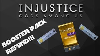 Injustice 2.13 - Refund Booster Pack Glitch [USEFUL]