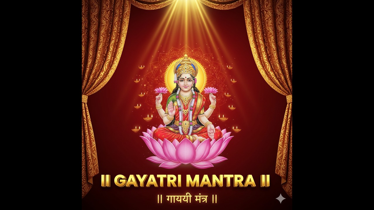 🌸 Gayatri Mantra 108 Times | सुबह उठते ही सुनें | Remove Negativity & Get Blessings 2026