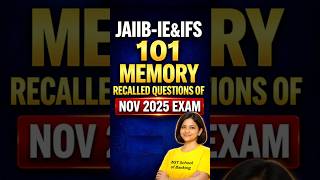JAIIB IEIFS 101 PYQ Nov 25   Short