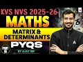 KVS NVS Maths Class | KVS NVS TGT PGT Maths Matrix & Determinants Previous Year Question By Ajay Sir