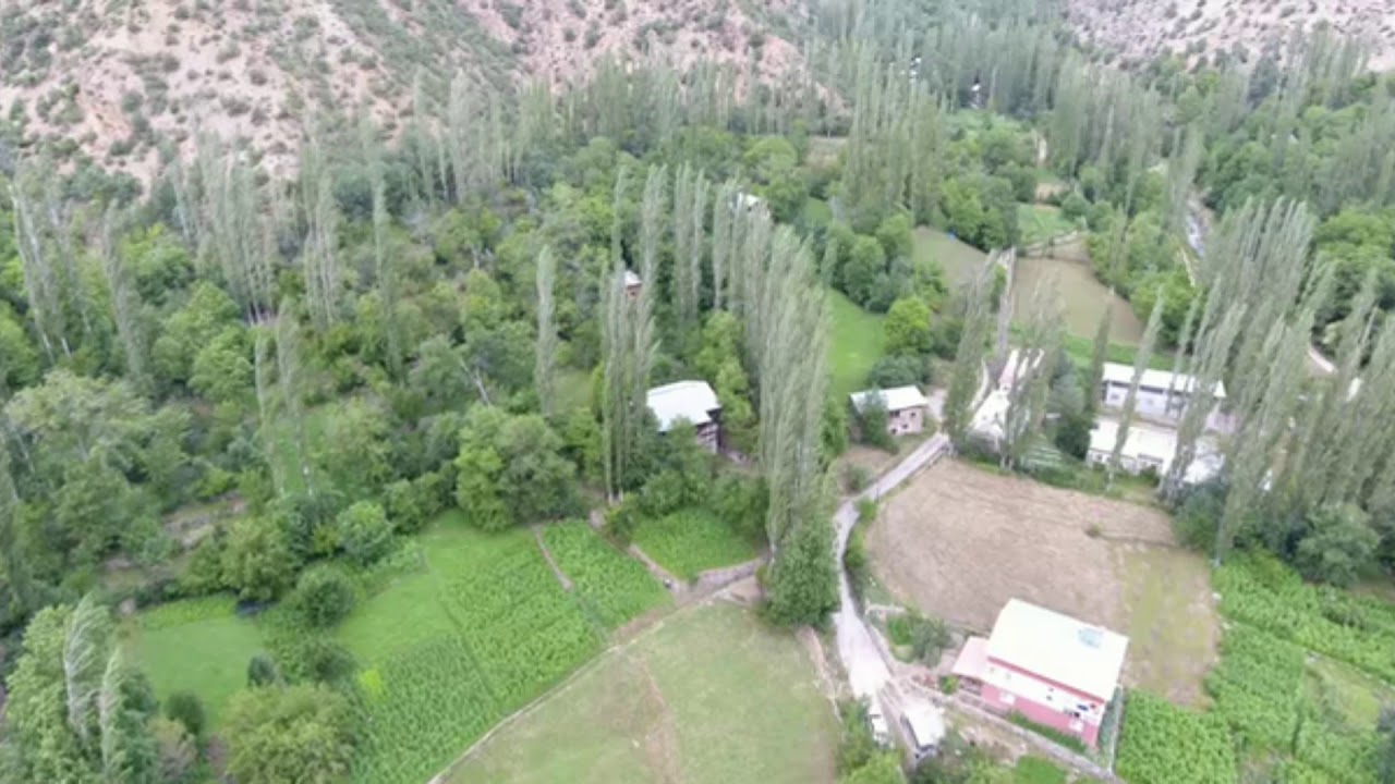 Erzurum ispir bahçeli Köyü Drone