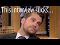 henry cavill interviews, but I edited them so that they're awkward