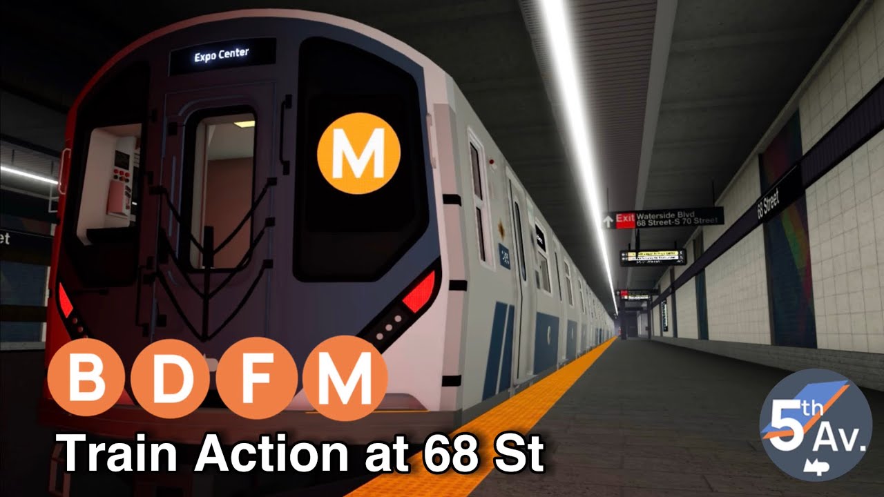 PTA Subway | B/D/F/M Train Action at 68 St (6/20/25)