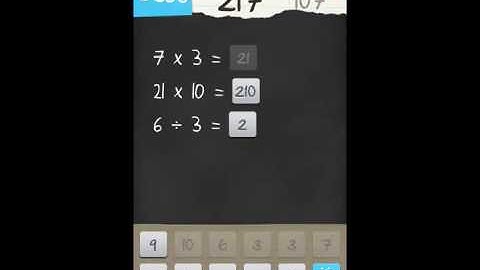 6 Numbers by Brainbow Level 107 Answer Guide