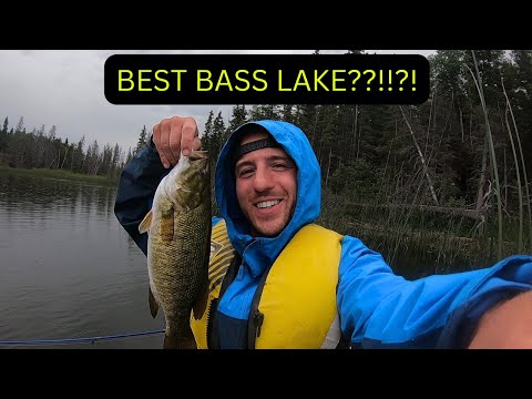 Manitoba Smallmouth Bass | Slip Bobber Fishing (Bradley Lake)