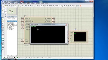 лекция 361 Atmega8 USART вывод данных