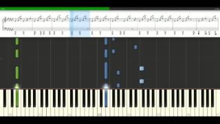 Destinys Child - Through with love [Piano Tutorial] Synthesia