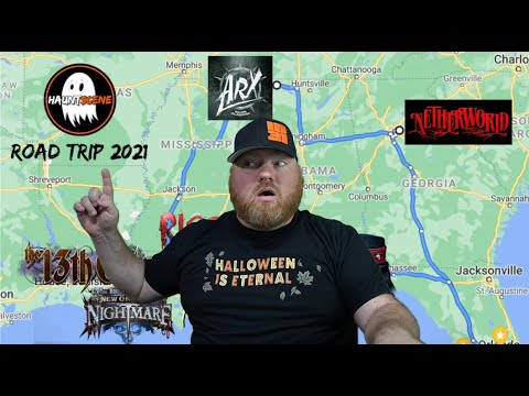 HauntScene Road Trip Planning 2021